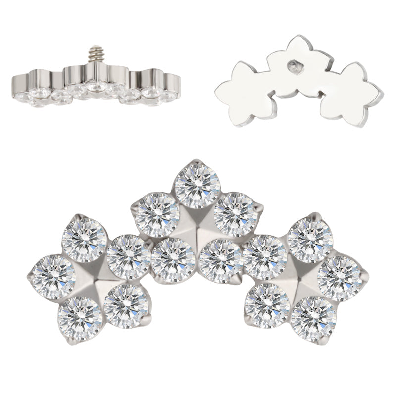 RS02-95 - CLUSTER 3 FLOWER SMALL